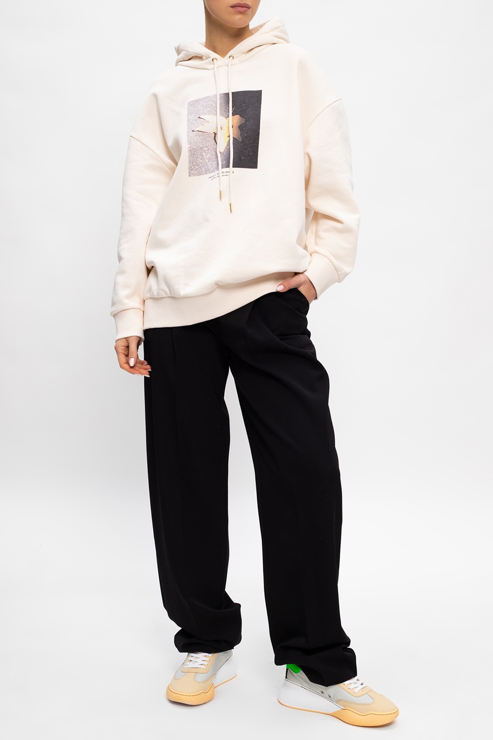 Stella McCartney Printed hoodie | IetpShops | Women's Clothing 